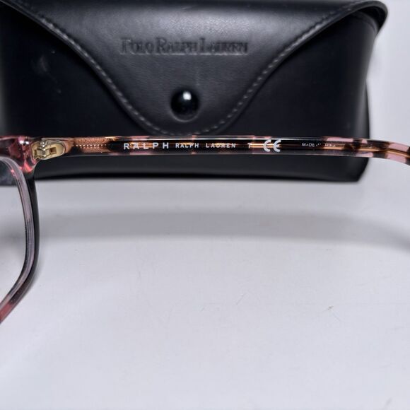 Ralph Lauren™ RA7089 1693 53 - Shiny Pink Tortoise Frame And Glasses Case - Picture 2 of 7